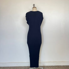 Charger l'image dans la galerie, Robe bleue Nadia Wide Rib Dress Paper Label