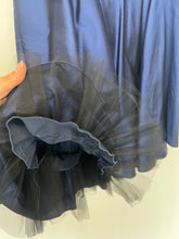 Charger l'image dans la galerie, Jupe en soie bleue Ariane Carle