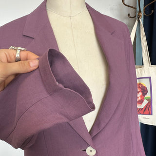 Veston en lin et viscose True Royal