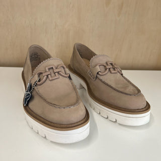 Chaussures loafers beige Caprice