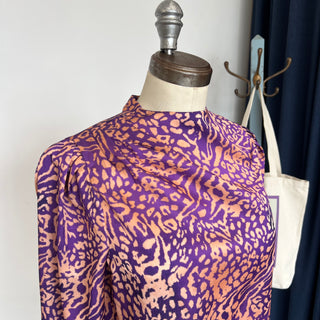 Blouse imprimé léopard Saylor
