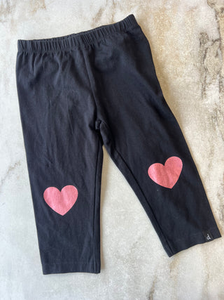 Pantalon capri coton biologique Deux par Deux 4 ans