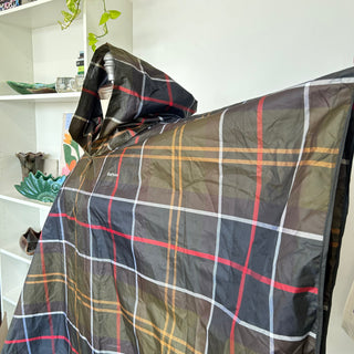 Manteau puncho imperméable Tartan Barbour