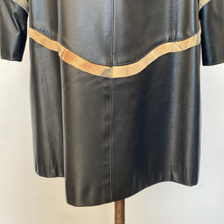 Manteau en cuir Lavoie Morin cuir et fourrures