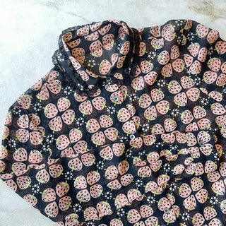 Chemise en soie fraises Red Valentino