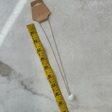 Charger l'image dans la galerie, Collier argent 925 coeur blanc
