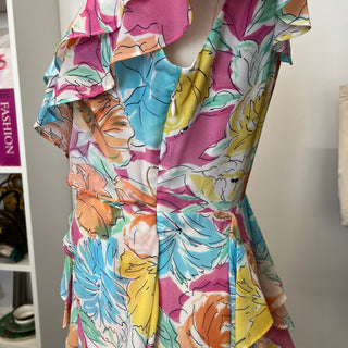 Robe en soie Edward Achour Paris