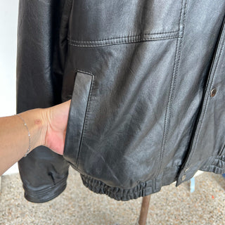Manteau en cuir Chaps Ralph Lauren