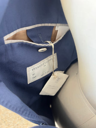 Veston bleu Bruno Cucinelli