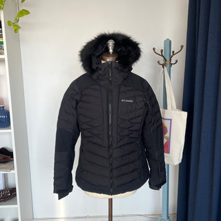 Manteau noir isolé Bird Mountain Omni-Heat Infinity Colombia