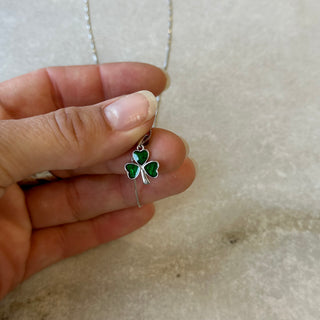 Collier trèfle argent 925 Solvar