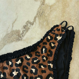 Bas de bikini Animal Magic Rosa Faia