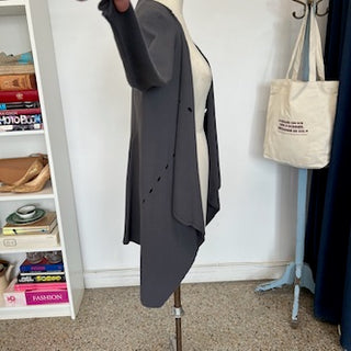 Veste ouverte grise Sarah Pacini