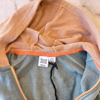 Veste en molleton à capuchon Deux par Deux