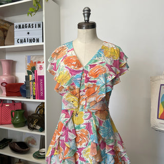 Robe en soie Edward Achour Paris