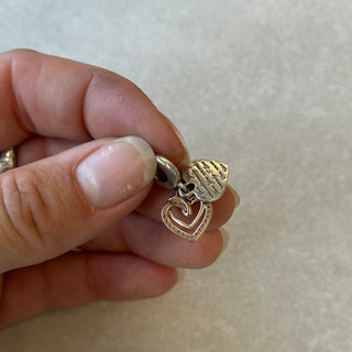 Breloque pendentifs cœurs Pandora