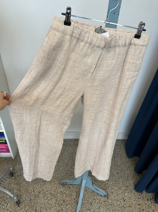 Pantalon en lin D. Exterior