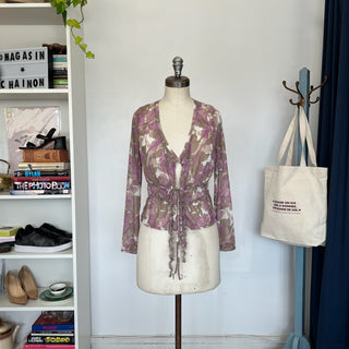 Blouse transparente Sandwich