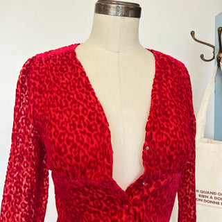 Blouse Flock Leo The Kooples