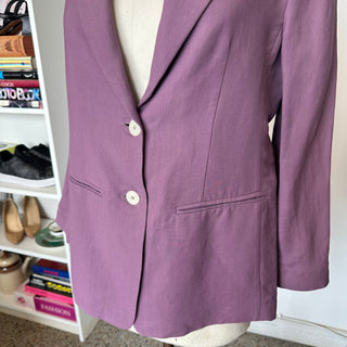 Veston en lin et viscose True Royal