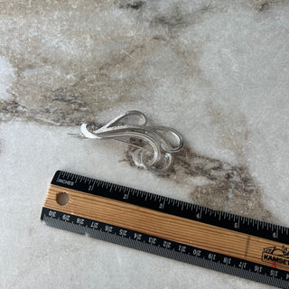 Broche argent Marboux