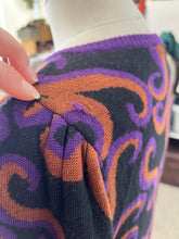 Charger l'image dans la galerie, Robe en maille jacquard Yves Saint Laurent Rive Gauche
