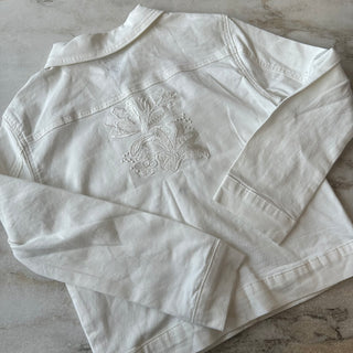 Veste denim avec broderie Deux par Deux