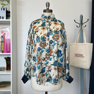 Blouse imprimé botanique Smythe