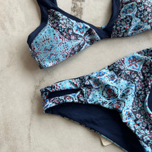 Charger l&#39;image dans la galerie, Ensemble maillot de bain LSpace Monica Wise motif bleu
