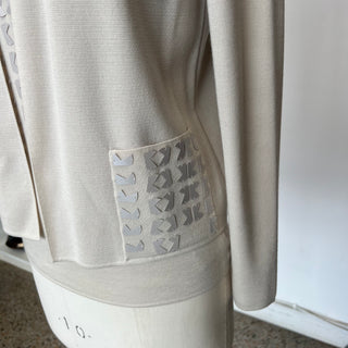 Chandail et camisole cachemire et soie Akris Punto