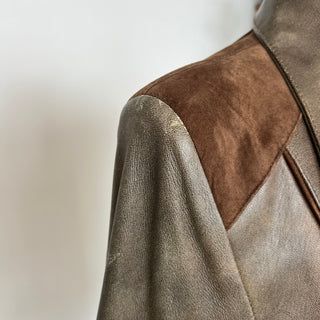 Manteau en cuir Lavoie Morin cuir et fourrures
