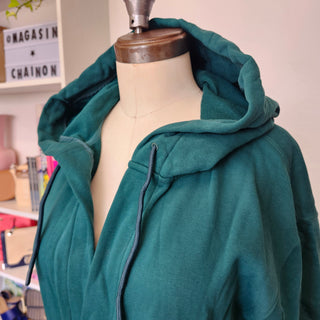 Robe de chambre à capuchon avec cordons Ossington Vallier