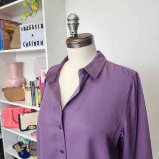 Chemise mauve Vallier