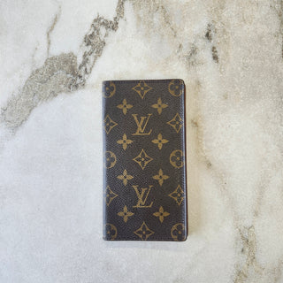 Portefeuille vintage toile Monogram Louis Vuitton