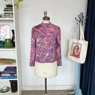Blouse imprimé léopard Saylor