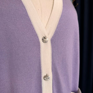 Cardigan en cachemire et soie Marina Rinaldi Sport
