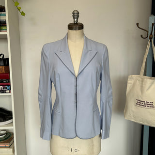 Veston en laine et coton Zenobia
