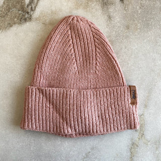 Tuque mi-saison rose Deux par Deux 5/8 ans
