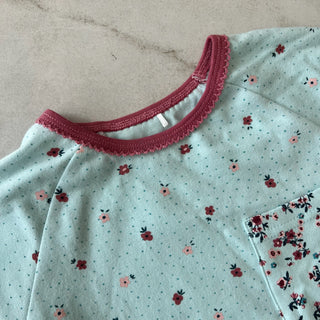 Chandail pyjama fleurs Deux par Deux 4 ans