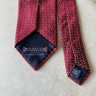 Cravate en soie Charles Tyrwhitt