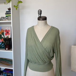 Chandail Rocio Surplice Anthropologie