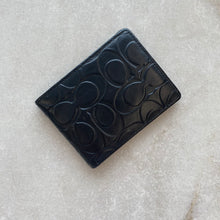 Charger l&#39;image dans la galerie, Portefeuille Coach noir
