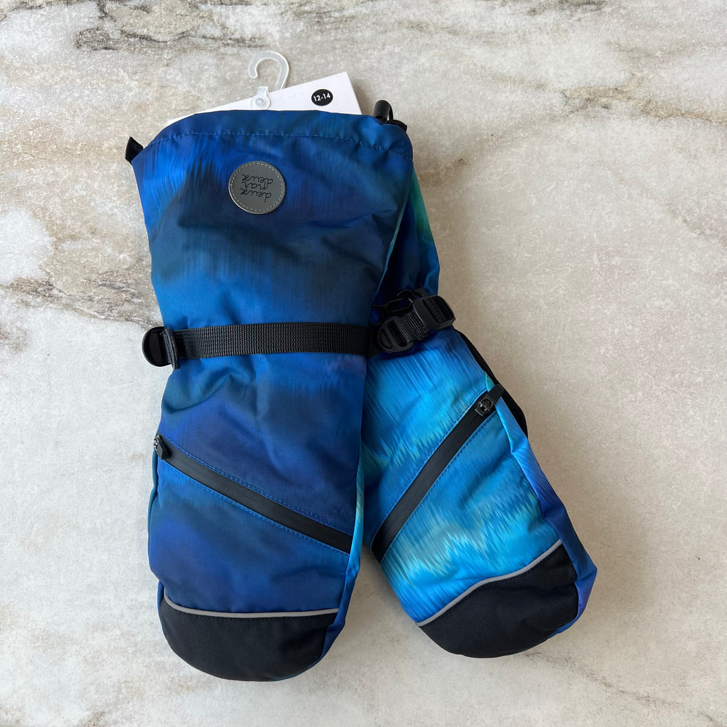 Mitaines hiver bleu adolescent Deux par Deux