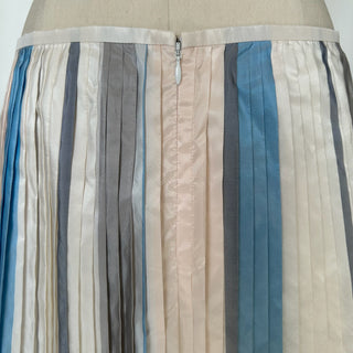 Jupe en soie Jil Sander Navy
