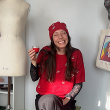 Charger l'image dans la galerie, Tuque bonnet rouge An'ge
