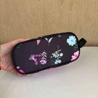Trousse à crayons fleurs Deux par Deux
