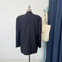 Charger l&#39;image dans la galerie, Veston bleu ligné Jones New York
