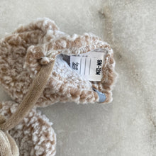 Charger l&#39;image dans la galerie, Mitaines douces avec cordon Deux par Deux bébé molleton
