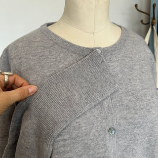 Cardigan en cachemire House of Liberty gris