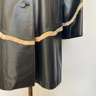 Manteau en cuir Lavoie Morin cuir et fourrures